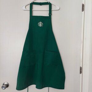 Starbucks Coffee Barista Apron, Green, OS